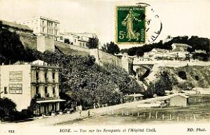 55-Bone - Les remparts et l'hopital